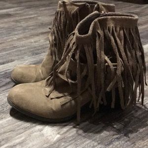 Fringe Booties